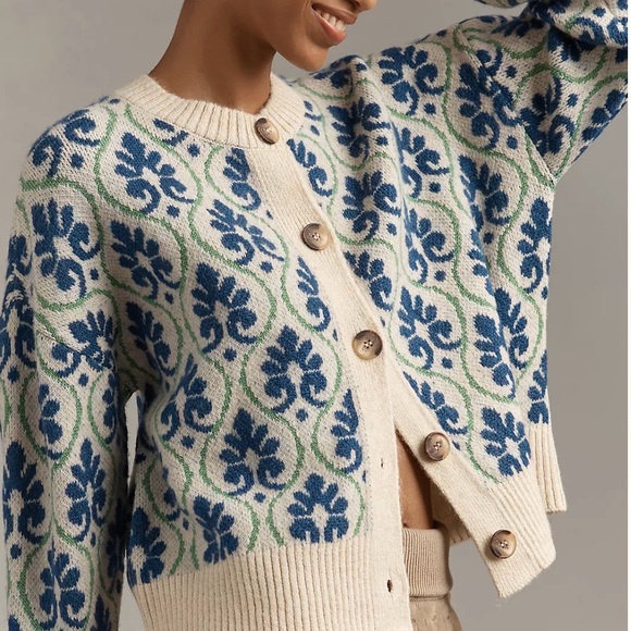 Anthropologie Sweater Cardigan 
NWT Size Small - Picture 3 of 9